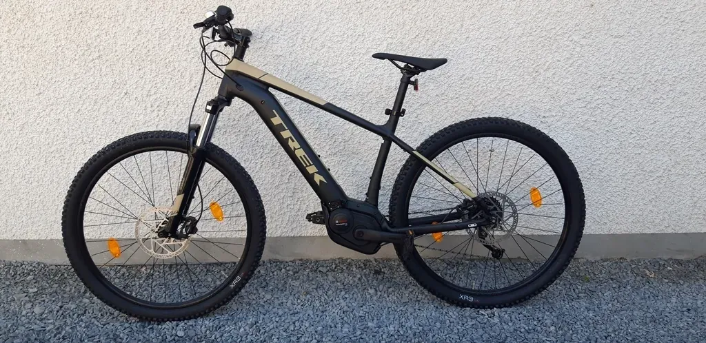 Trek electric mountain bike with Bosch motor from Cap Semois