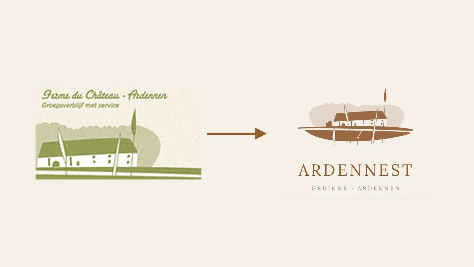 Van Ferme du Château naar ArdenNest